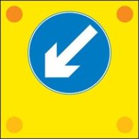 slow-moving-or-stationary-works-vehicle-blocking-a-traffic-lane-pass-in-the-direction-shown-by-the-arrow
