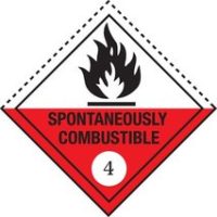 spontaneously-combustible-substance