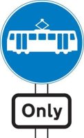 trams-only